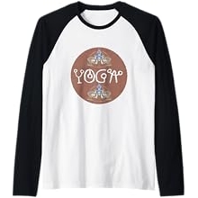 Yoga Gifts,Yoga Style,Yoga Class Attire,Circle Mandala Yoga Raglan Baseball Tee